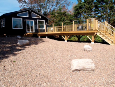 Ocean Cottage on Cleveland Beach Provincial Park